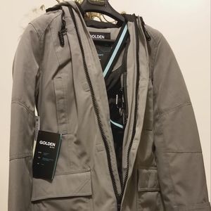 NEW Stylish & Warm Down Parka from Golden by TNA